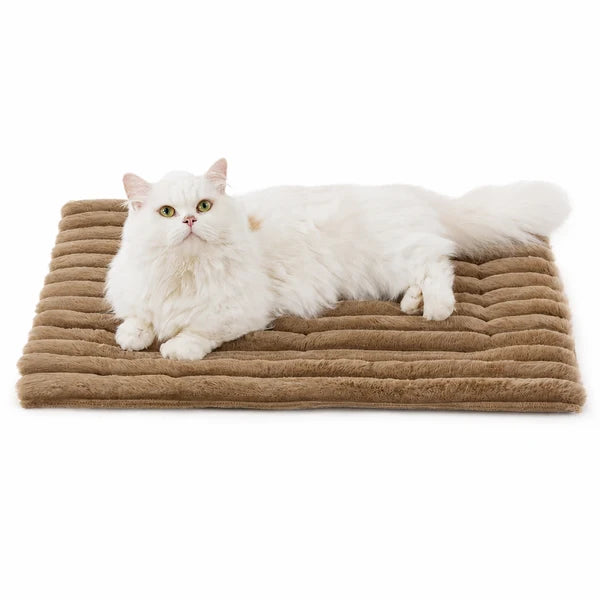 Tapis auto-chauffant Féliano coloris marron