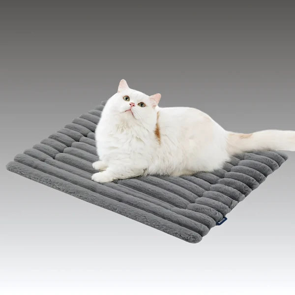 Tapis auto-chauffant Féliano coloris gris